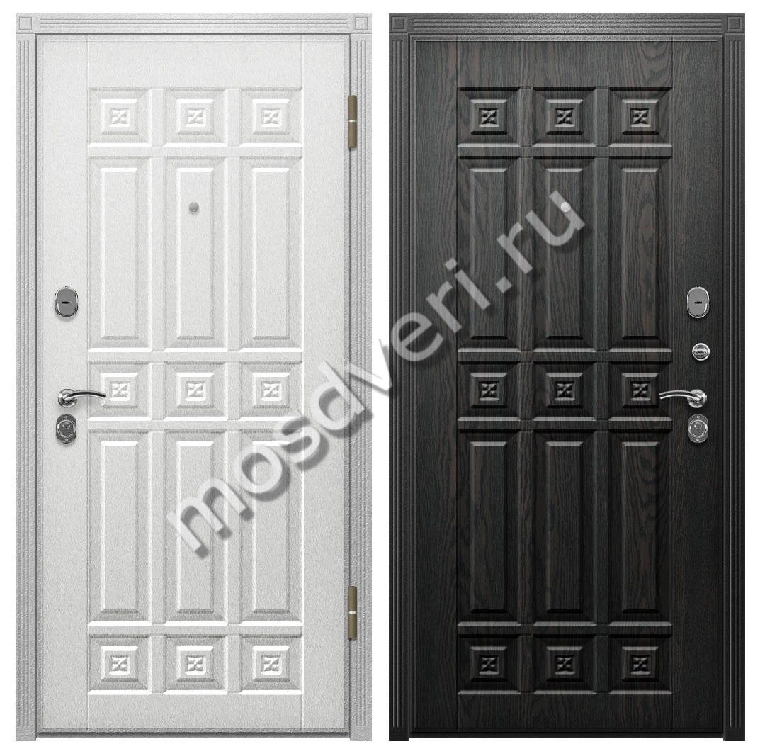 Одностворчатая дверь металлическая утепленная TD-26 - купить от производителя Мосдвери Одностворчатая дверь металлическая утепленная TD-26